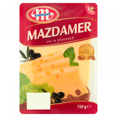 Mlekovita Mazdamer Ser w plastrach 150 g