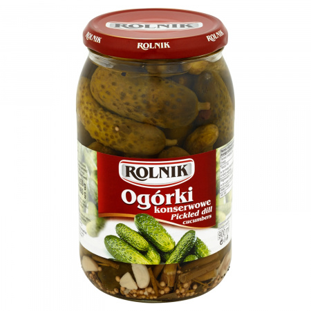 Rolnik Ogórki konserwowe 850 g