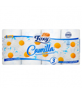 Foxy Camilla Papier toaletowy 8 rolek