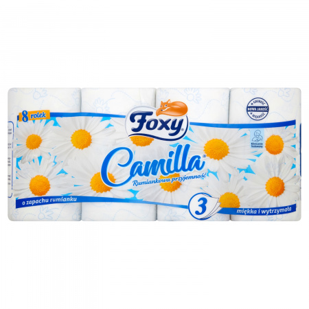 Foxy Camilla Papier toaletowy 8 rolek