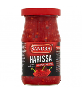 Sandra Harissa Pasta z ostrych papryczek chilli 185 g