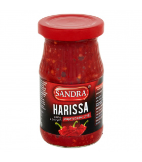 Sandra Harissa Pasta z ostrych papryczek chilli 185 g