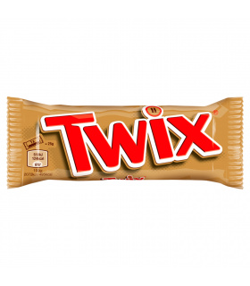 Twix Baton z ciastkami i karmelem oblany czekoladą 50 g (2 x 25 g)