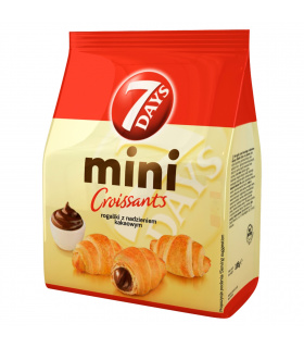 7 Days Mini Croissant z nadzieniem kakaowym 185 g