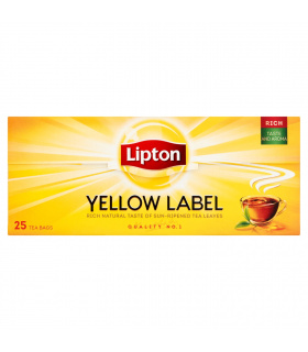 Lipton Yellow Label Herbata czarna 50 g (25 torebek)