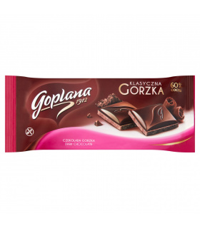 Goplana 60% Cocoa Klasyczna gorzka Czekolada 90 g