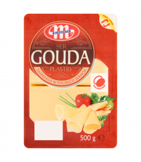 Mlekovita Ser Gouda plastry 500 g