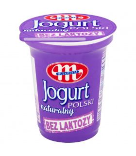 Mlekovita Jogurt Polski naturalny bez laktozy 350 g