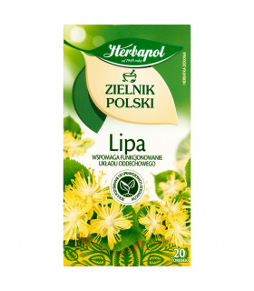 Herbapol Zielnik Polski Herbatka ziołowa lipa 30 g (20 x 1,5 g)