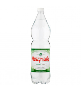 Muszynianka Naturalna woda mineralna wysokozmineralizowana niskonasycona CO2 1,5 l