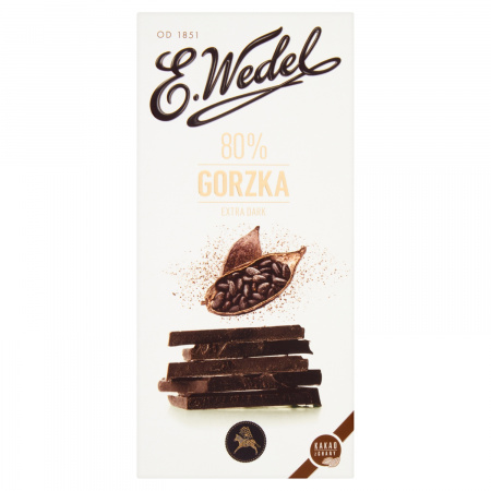 E. Wedel Czekolada gorzka 80% 100 g