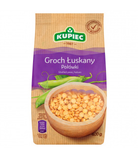 Kupiec Groch łuskany połówki 400 g