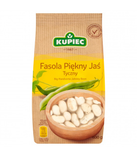 Kupiec Fasola Piękny Jaś tyczny 400 g