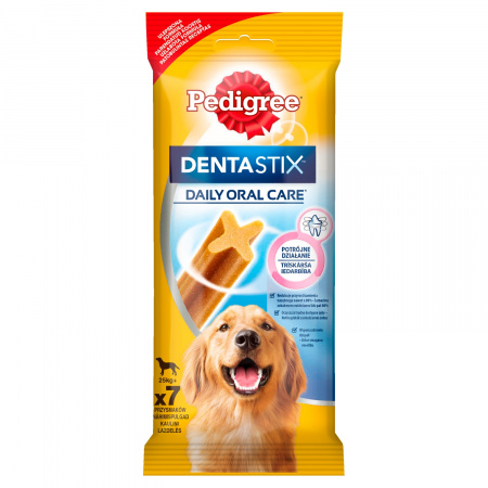 Pedigree DentaStix 25 kg+ Karma uzupełniająca 270 g (7 sztuk)