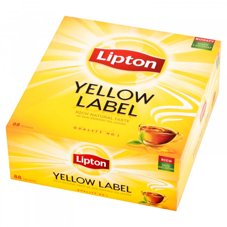 Lipton Yellow Label Herbata czarna 176 g (88 torebek)