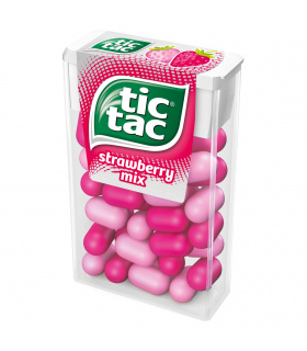 Tic Tac Drażetki o smaku truskawki 18 g