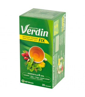 Verdin Fix Suplement diety kompozycja 6 ziół 36 g (20 x 1,8 g)