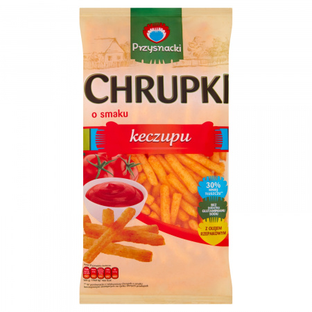 Przysnacki Chrupki o smaku keczupu 120 g