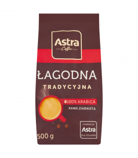 Astra Łagodna Tradycyjna kawa ziarnista 500 g