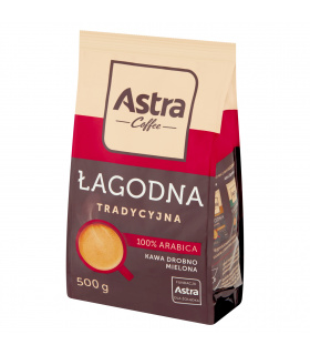 Astra Łagodna Tradycyjna kawa drobno mielona 500 g