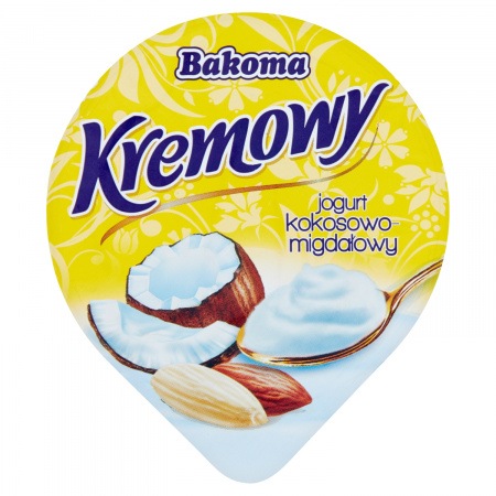 Bakoma Kremowy Jogurt kokosowo-migdałowy 150 g