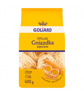 Goliard Makaron familijny gniazdka jajeczne 400 g