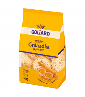 Goliard Makaron familijny gniazdka jajeczne 400 g