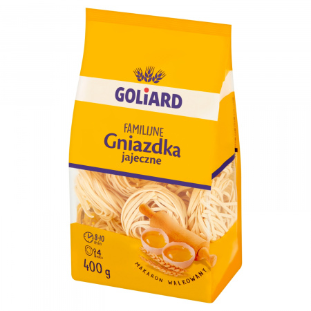 Goliard Makaron familijny gniazdka jajeczne 400 g