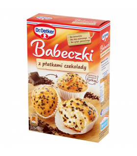 Dr. Oetker Babeczki z płatkami czekolady 300 g