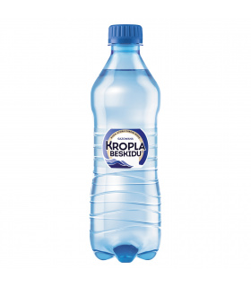 Kropla Beskidu Naturalna woda mineralna gazowana 500 ml