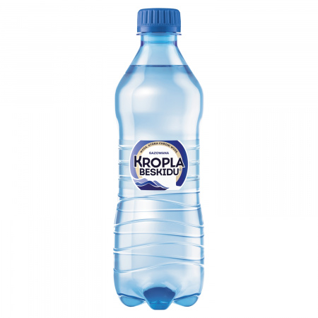 Kropla Beskidu Naturalna woda mineralna gazowana 500 ml