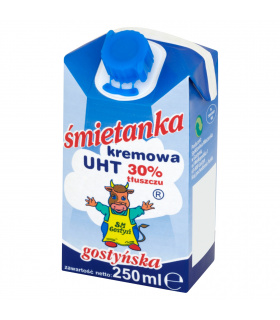 SM Gostyń Śmietanka gostyńska kremowa 30% 250 ml