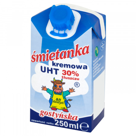 SM Gostyń Śmietanka gostyńska kremowa 30% 250 ml