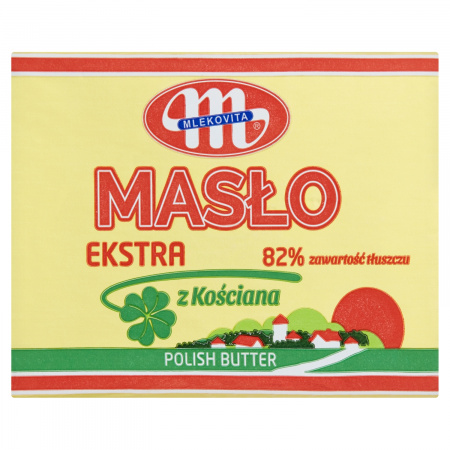 Mlekovita Masło ekstra z Kościana 250 g