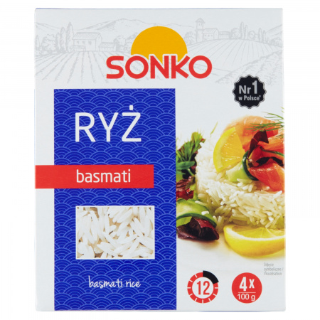 Sonko Ryż basmati 400 g (4 x 100 g)