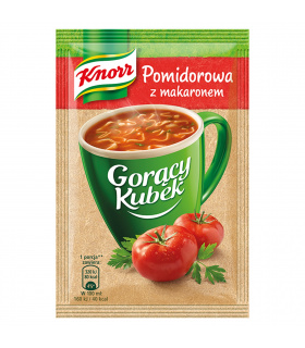 Knorr Gorący Kubek Pomidorowa z makaronem 19 g