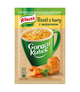 Knorr Gorący Kubek Rosół z kury z makaronem 12 g