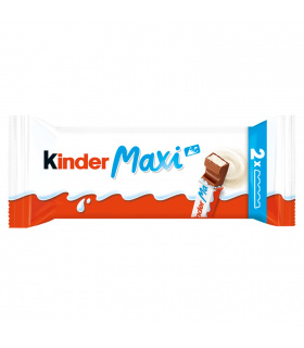 Kinder Chocolate Maxi Batonik z mlecznej czekolady z nadzieniem mlecznym 42 g (2 x 21 g)