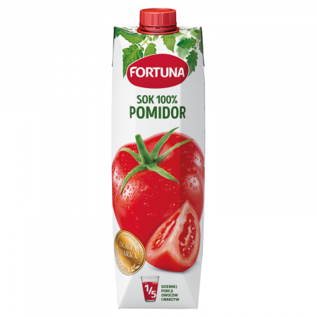 Fortuna Sok 100% pomidor 1 l