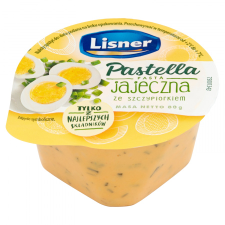 Lisner Pastella Pasta jajeczna ze szczypiorkiem 80 g