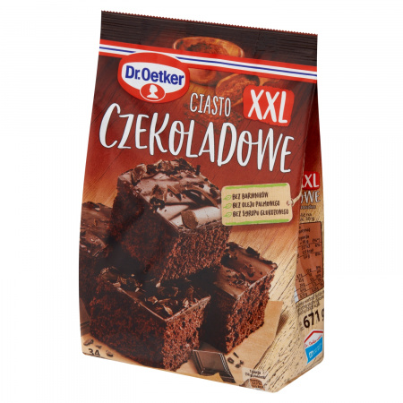 Dr. Oetker Ciasto czekoladowe XXL 671 g