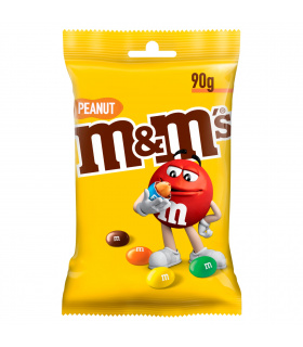 M&M's Peanut Orzeszki ziemne oblane czekoladą w kolorowych skorupkach 90 g