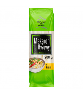 House of Asia Bezglutenowy makaron ryżowy 7 mm 200 g