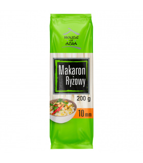 House of Asia Bezglutenowy makaron ryżowy 10 mm 200 g