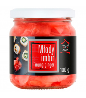 House of Asia Młody imbir różowy do sushi 190 g