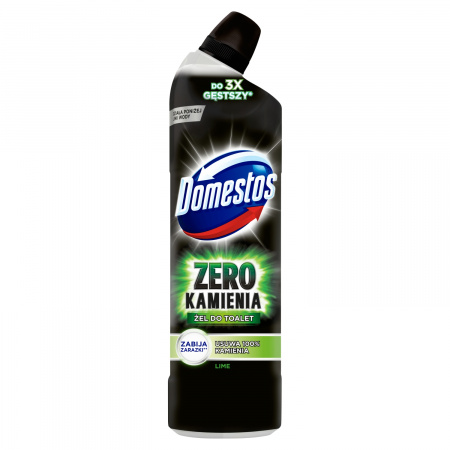 Domestos Zero Kamienia Lime Żel do toalet 750 ml