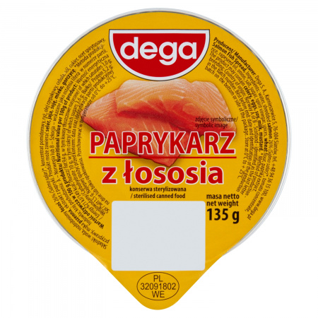 Dega Paprykarz z łososia 135 g