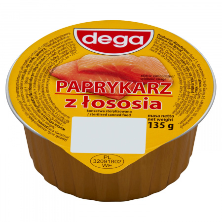 Dega Paprykarz z łososia 135 g