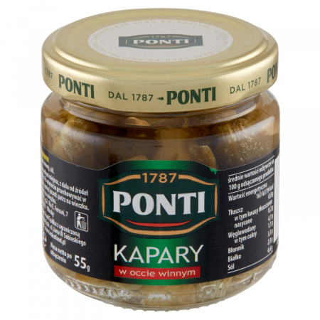 Ponti Kapary w occie winnym 95 g