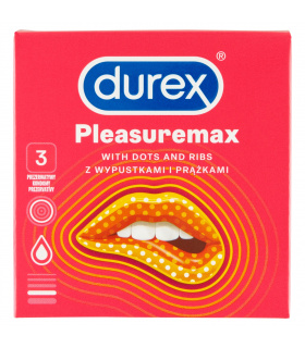 Durex Pleasuremax Prezerwatywy 3 sztuki